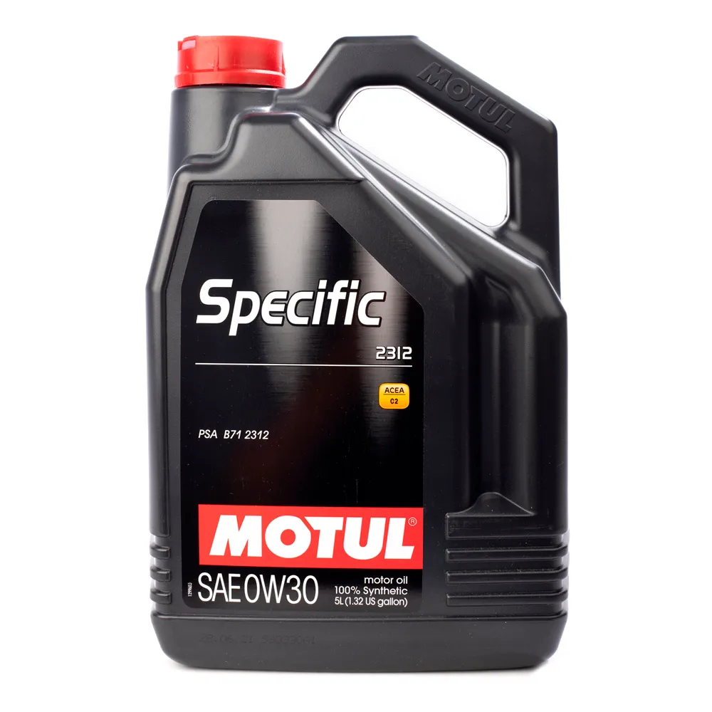 Масло моторное Motul Specific 2312 0W-30 синтетическое 5 л 106414