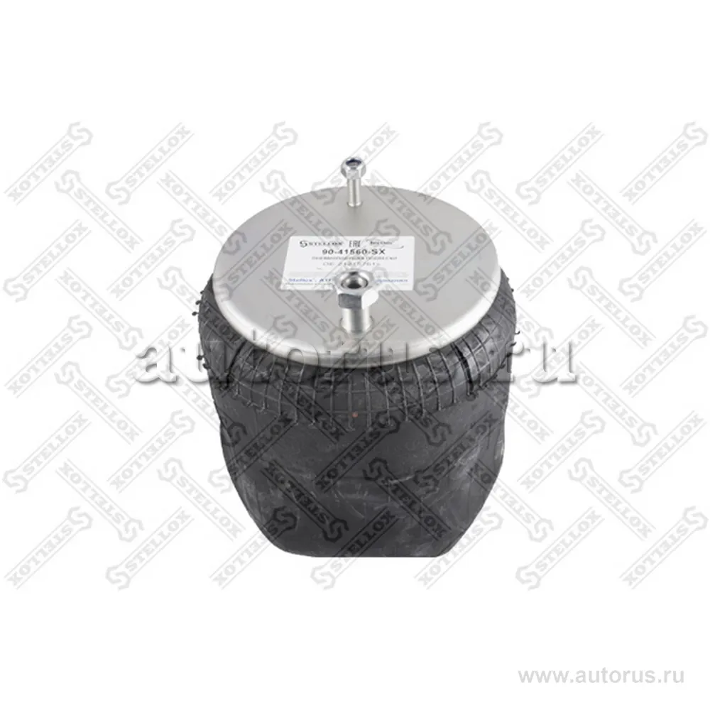Пневмоподушка без стакана. 1шп.M12 1шп-шт.M12/20 Н:1отв.M12 ROR,We STELLOX 90-41560-SX