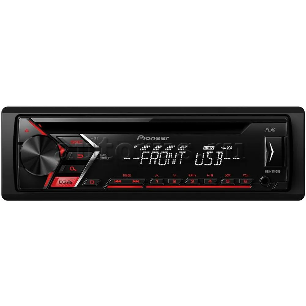 Автомагнитола PIONEER DEH-S100UB, 4x50 Вт., USB, MP3, CD, Android