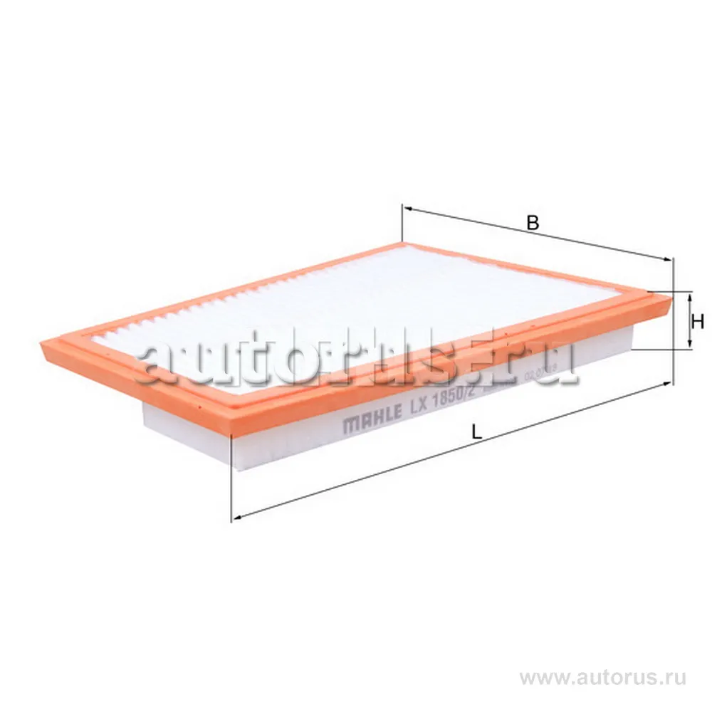 Фильтр воздушный R KNECHT/MAHLE LX1850/2
