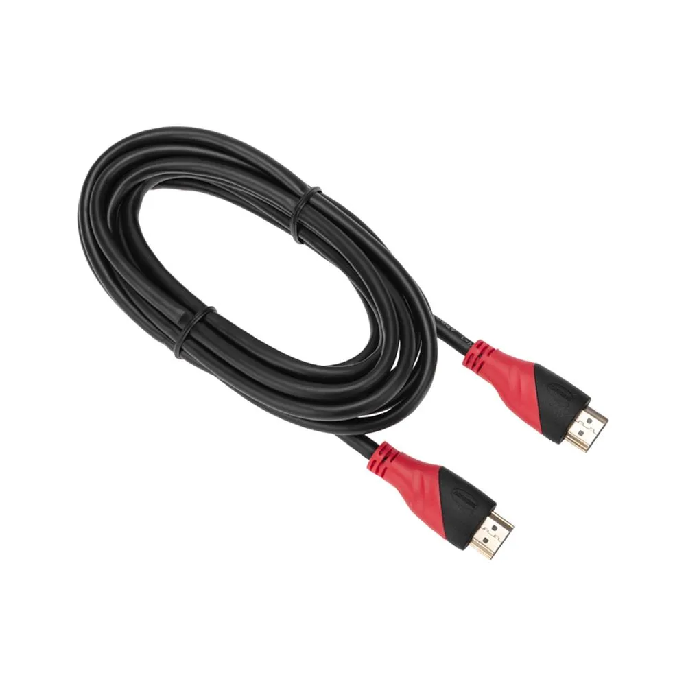 Кабель HDMI - HDMI 1.4, 3 метра Gold REXANT 17-6205