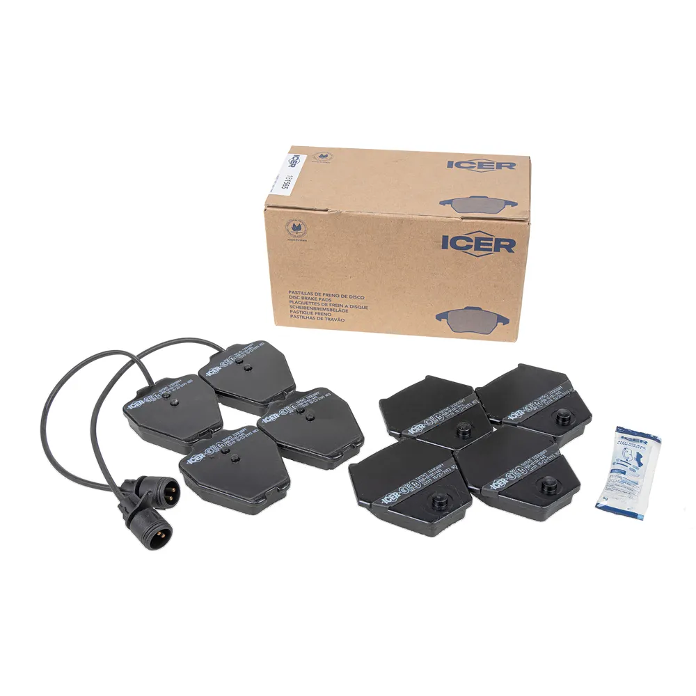 Колодки передние AUDI A8 98-02 /Type TRW /8 колодок ICER 181565