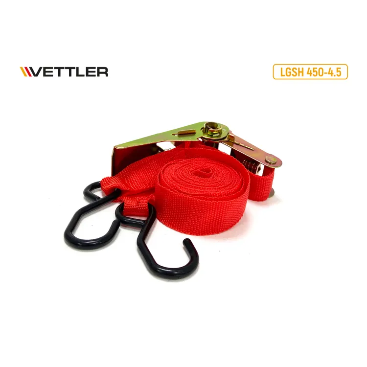 Стяжка крепления груза (крюк) 4,5м х 25мм 450кг VETTLER Vettler 17815