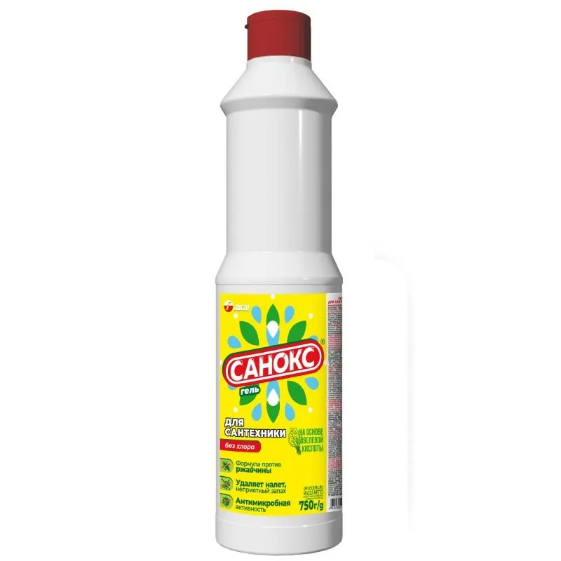 Средство для сантехники САНОКС гель 750 гр 132670