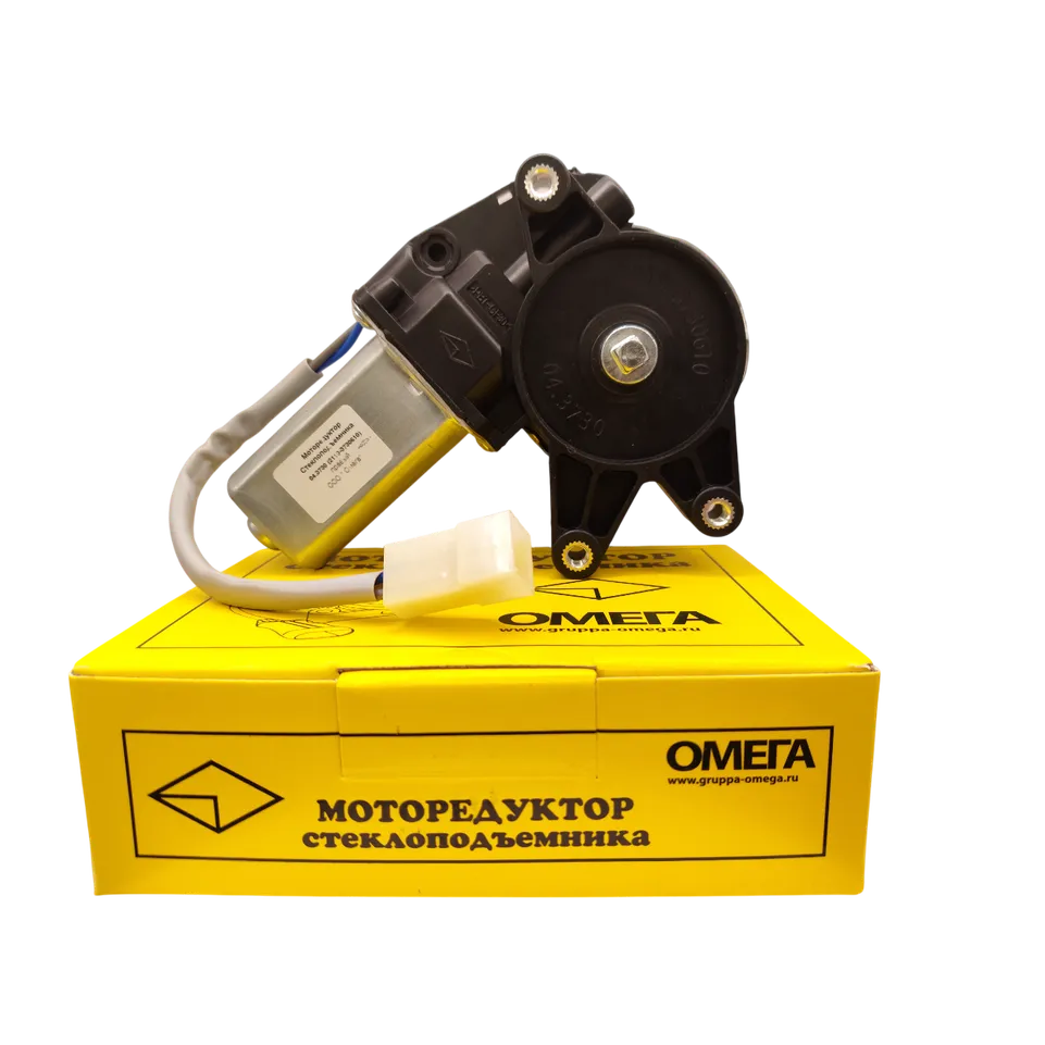 Моторедуктор стеклоподъемника 04.3730 (2110-3730610) правый ВАЗ 2108, 2110, 2115 Группа Омега 04.3730 (2110-3730610)