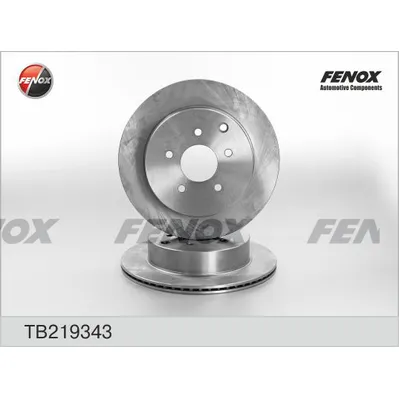 Диск тормозной задний NISSAN MURANO, 3.5 4WD, 05- FENOX TB219343