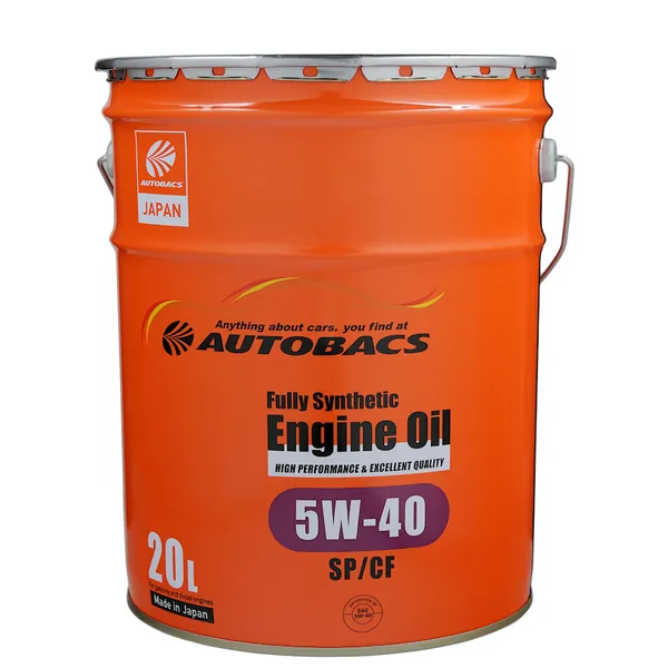 Масло моторное AUTOBACS Engine Oil 5W-40 синтетическое 20 л A00032243