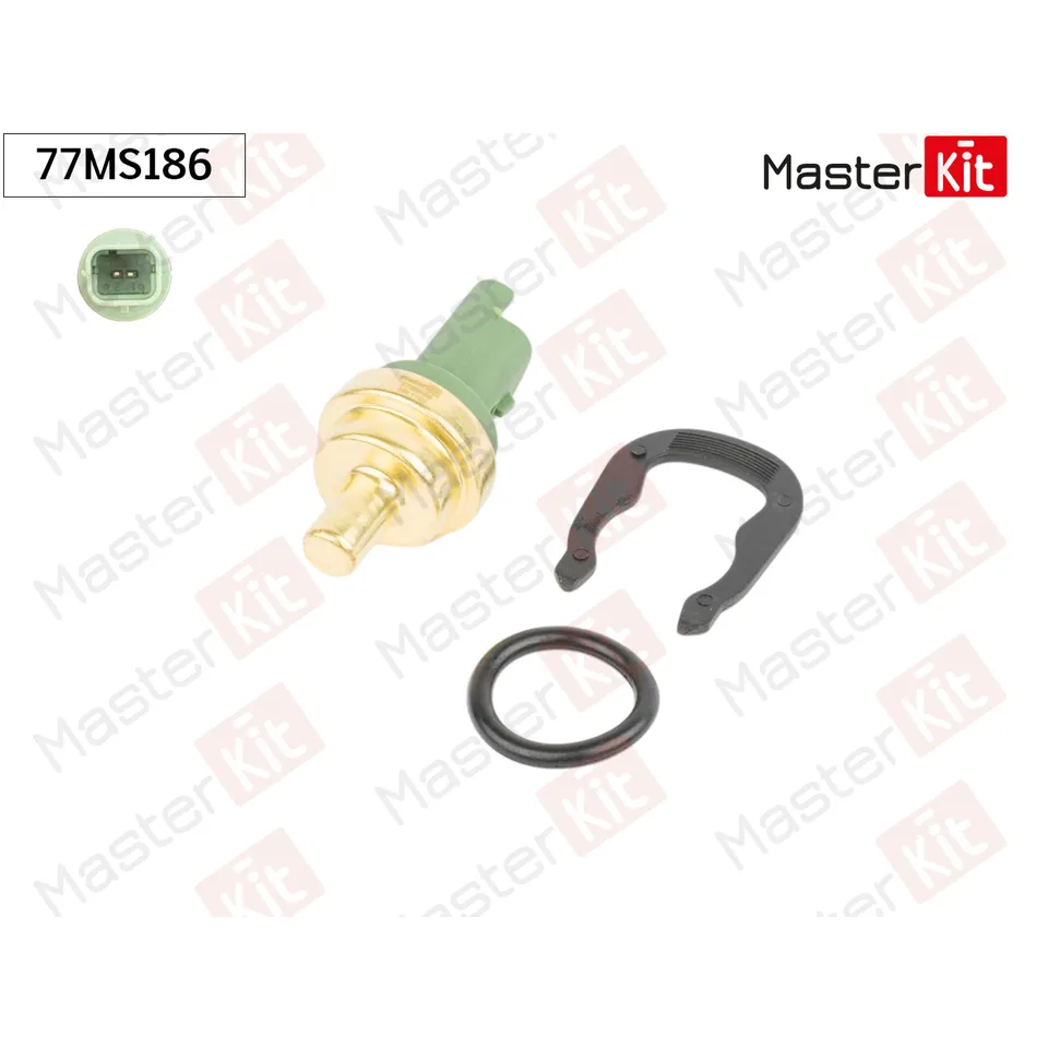 Датчик, температура ОЖ CITROEN/PEUGEOT, FORD disel MASTERKIT 77MS186