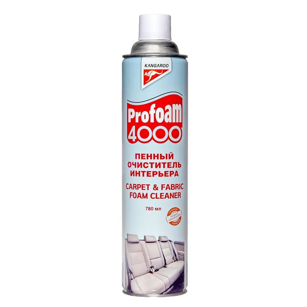 Очиститель интерьера Profoam 4000, пенный, 780 мл KANGAROO 320492