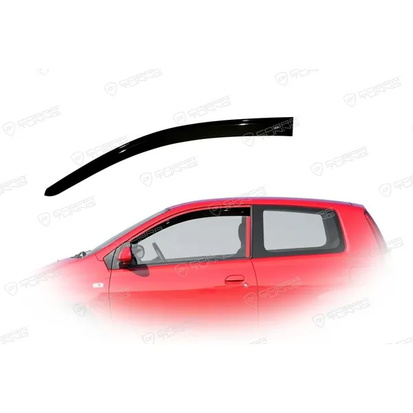 Дефлектора на окна Daihatsu Cuore 3d (L251) 2003-2007EuroStandard деф.окон Cobra Tuning DE50403