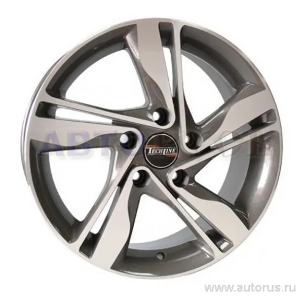 Диск литой R16 6.5J 5x114.3/67.1 ET41 Tech Line 650 GRD T650-6516-671-5x1143-41GR