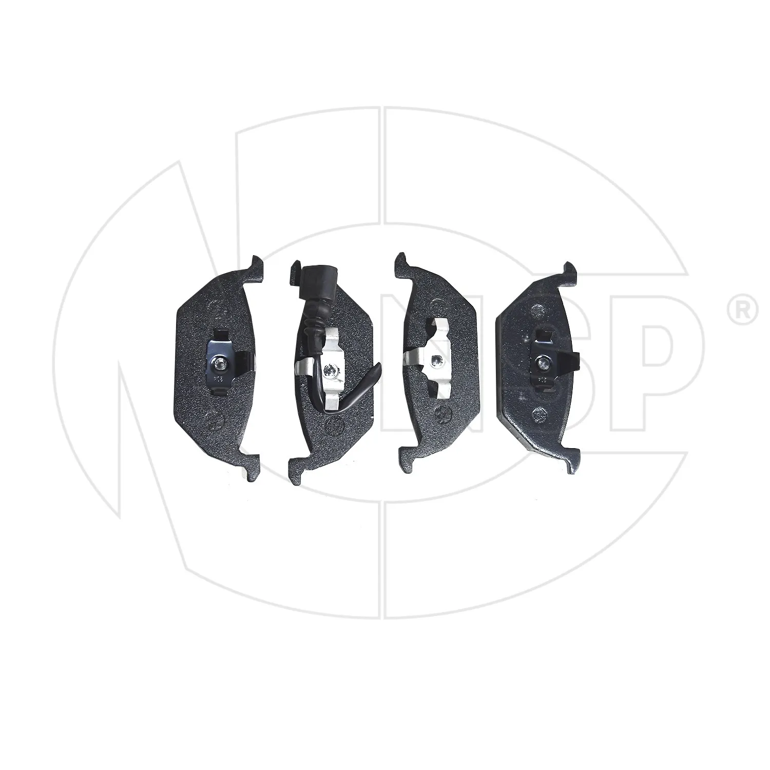 Колодки тормозные VOLKSWAGEN Polo (02-10)