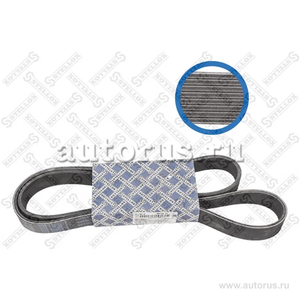 Ремень поликлиновый 8PK1480 MB OM904LA/OM906LA STELLOX 08-01480-SX