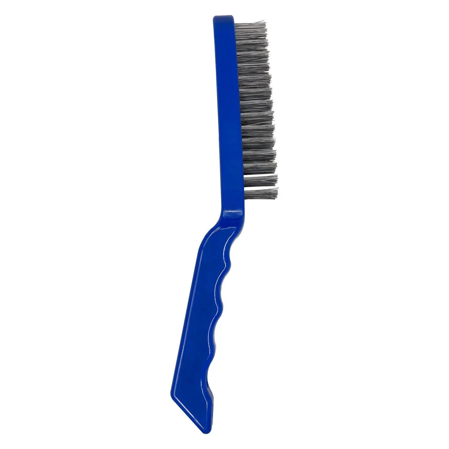 Щетка по металлу с пластиковой ручкой 4-ряд VertexTools 1212-03