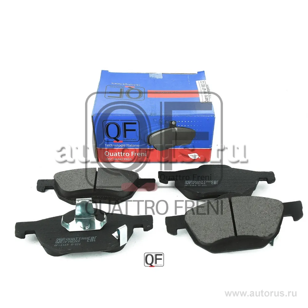 КОЛОДКИ ТОРМОЗНЫЕ FR С МЕХАНИЧЕСКИМ ДАТЧИКОМ HONDA ACCORD 2003 2008 QUATTRO FRENI QF68302