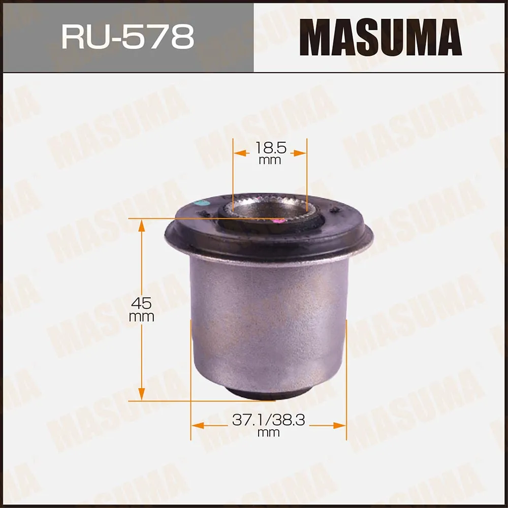 Сайлентблок BIGHORN (UBS2#/UBS7#) перед. верхн. MASUMA RU578