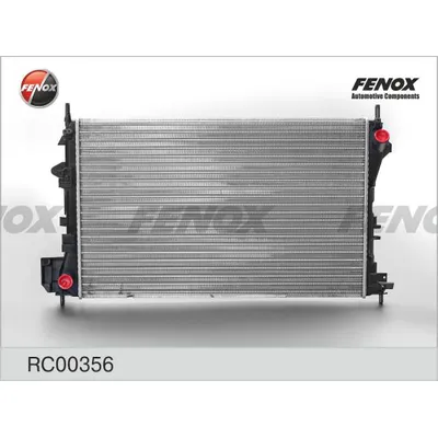 Радиатор охлаждения OPEL VECTRA C 1.6, 1.8 02-; SAAB 9-3 1.8, 2.0, 2.0 FENOX RC00356