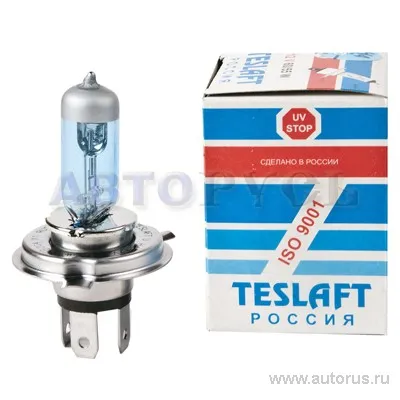 Лампа 12V H4 60/55W Teslaft 1 шт. картон 058667