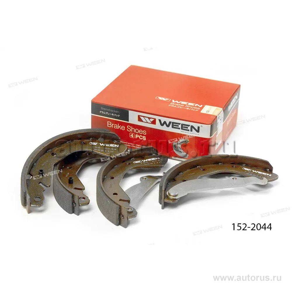 Тормозные колодки барабанные OPEL Astra F, Corsa B, C WEEN 152-2044