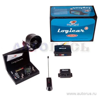 Сигнализация SCHER-KHAN Logicar A, обратная связь, запуск