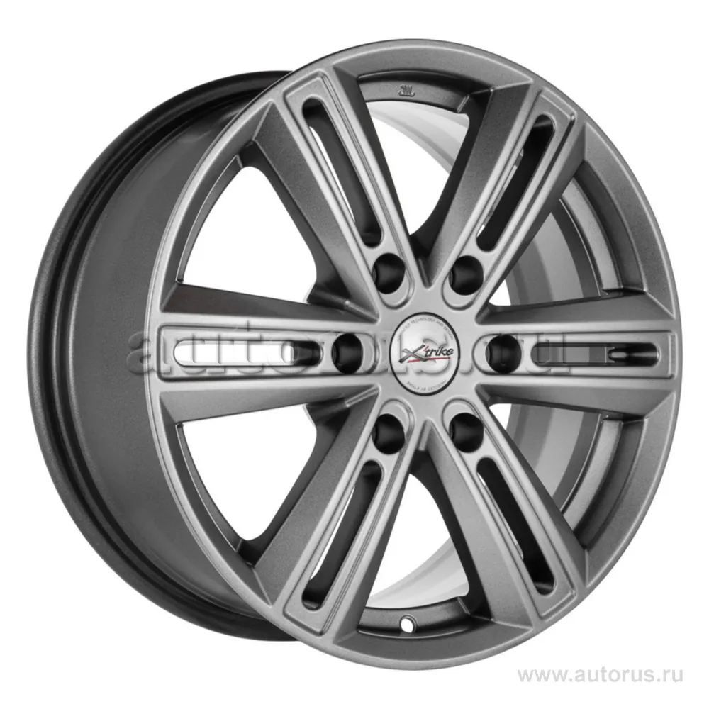 Диск литой R17 7.5J 6x127/77.9 ET38 X-trike X-124 HSB 67575
