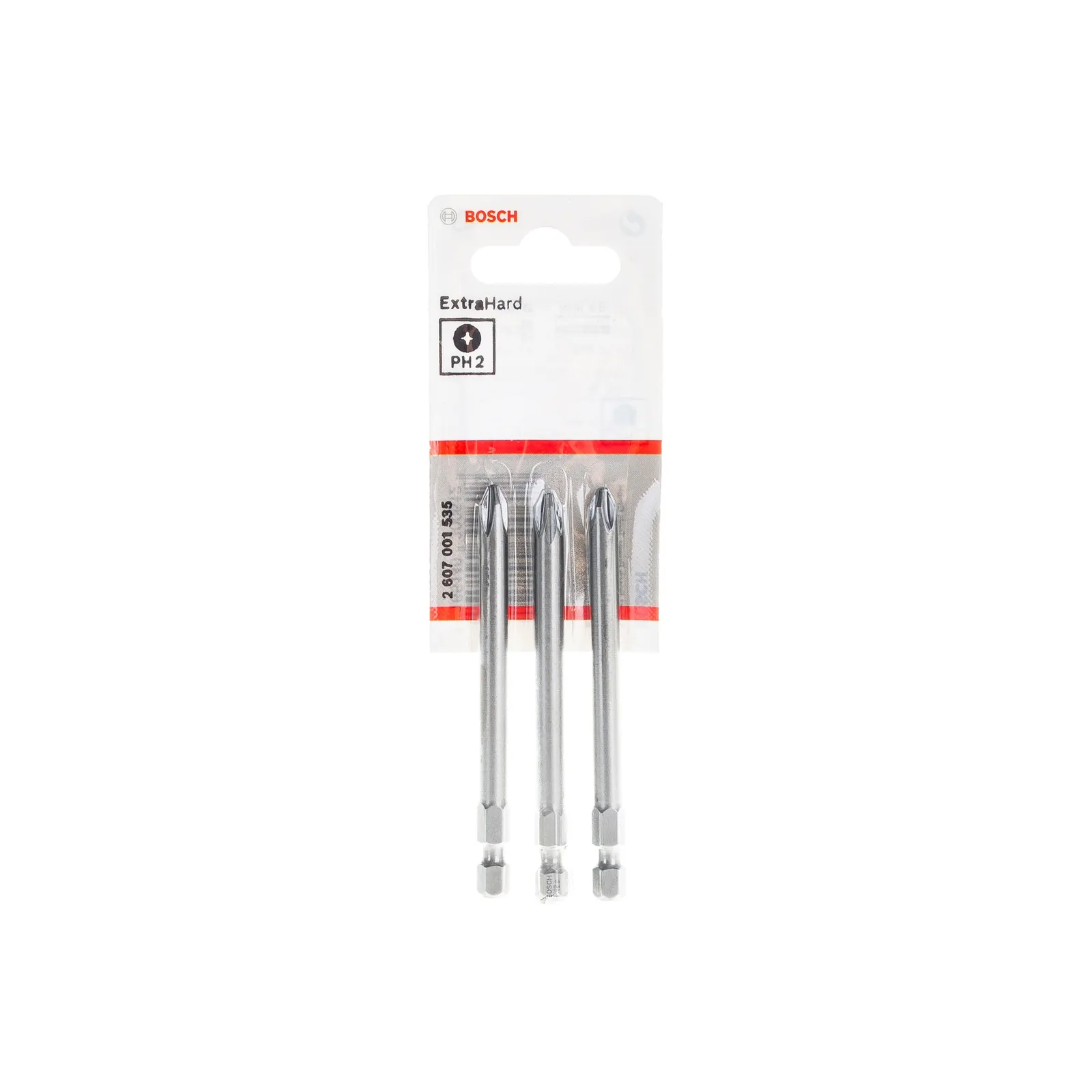 Биты Extra Hard 3 89 мм PH2 BOSCH 2607001535