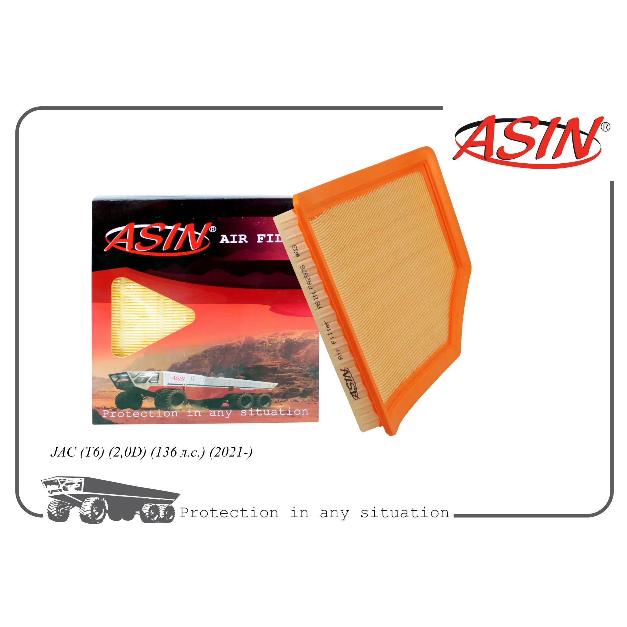 Фильтр воздушный 11091-30P3040/ASIN.FA2976 ASIN ASIN ASIN.FA2976