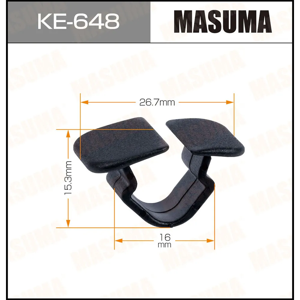 Клипса AUDI A3 -03 MASUMA KE648
