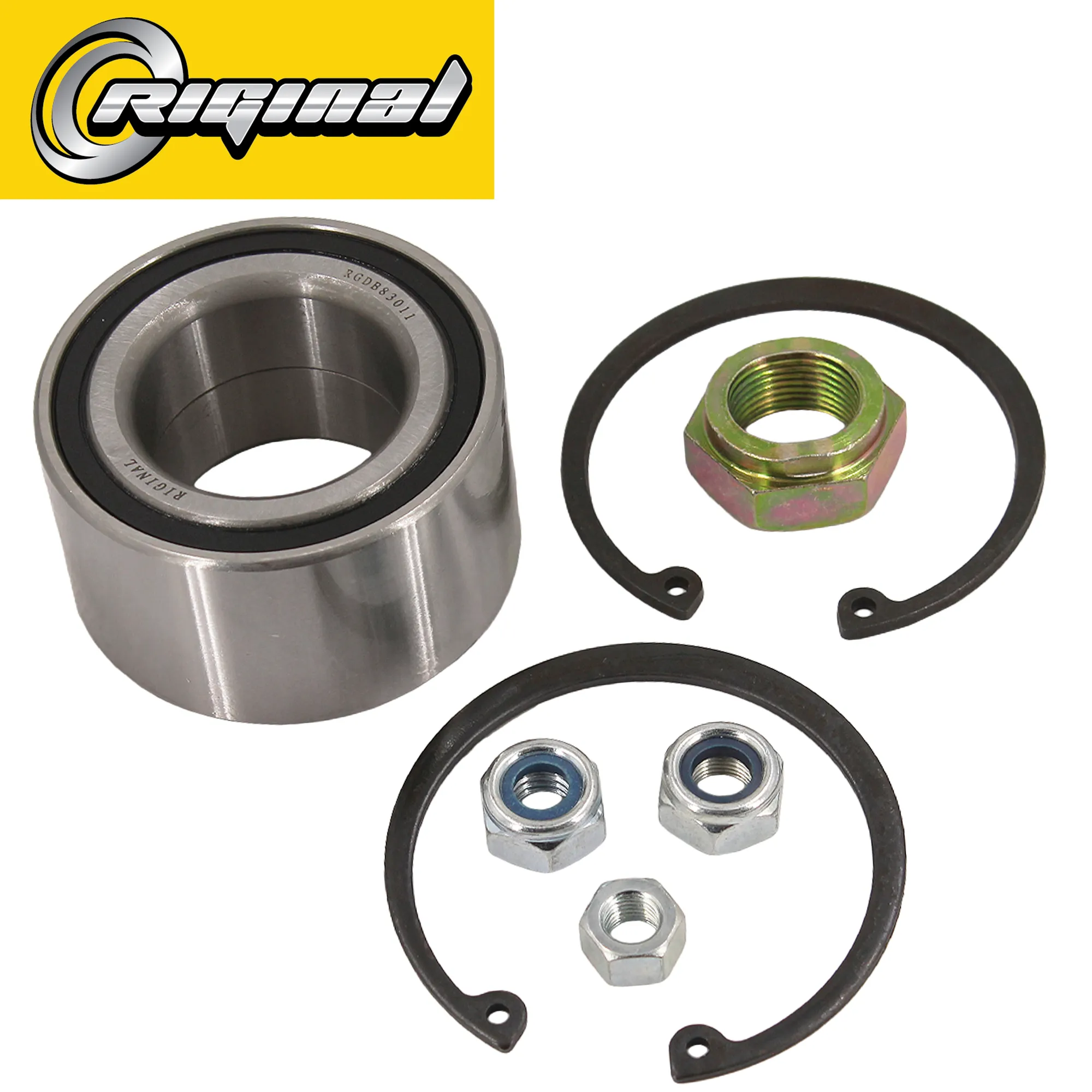 Подшипник передней ступицы комплект для а/м AUDI 80/AUDI 80/VW PASSAT 88 -91 (VKBA575) Riginal RGDB83011