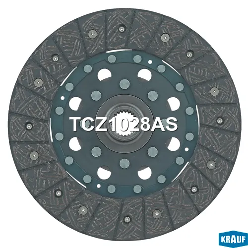 Диск сцепления KRAUF TCZ1028AS