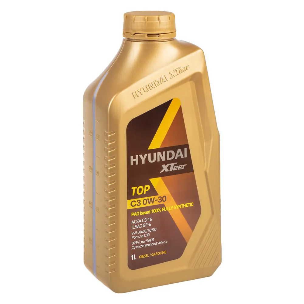 Масло моторное синт. HYUNDAI  XTeer TOP C3 0W30, 1 л 1011102