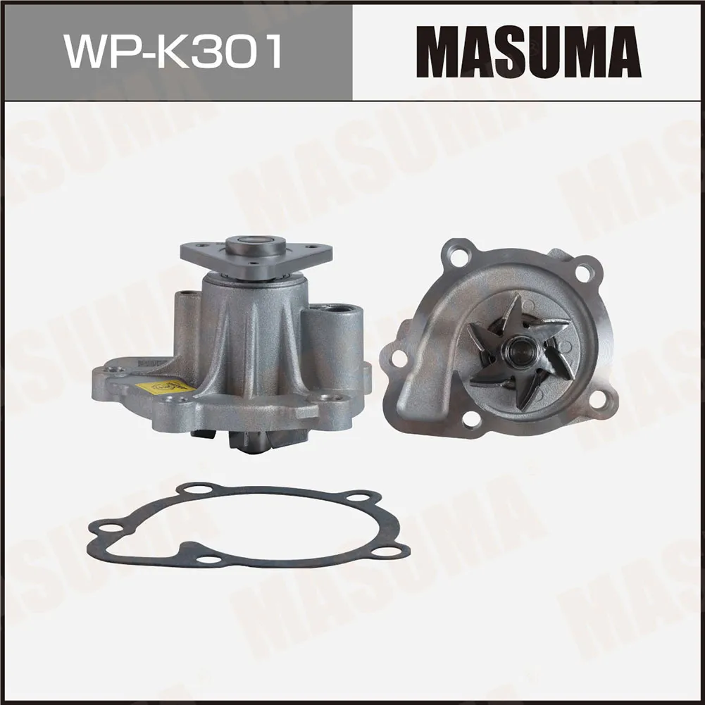 Помпа охлаждения ДВС механическая MASUMA, G4KD, G4KE MASUMA WPK301