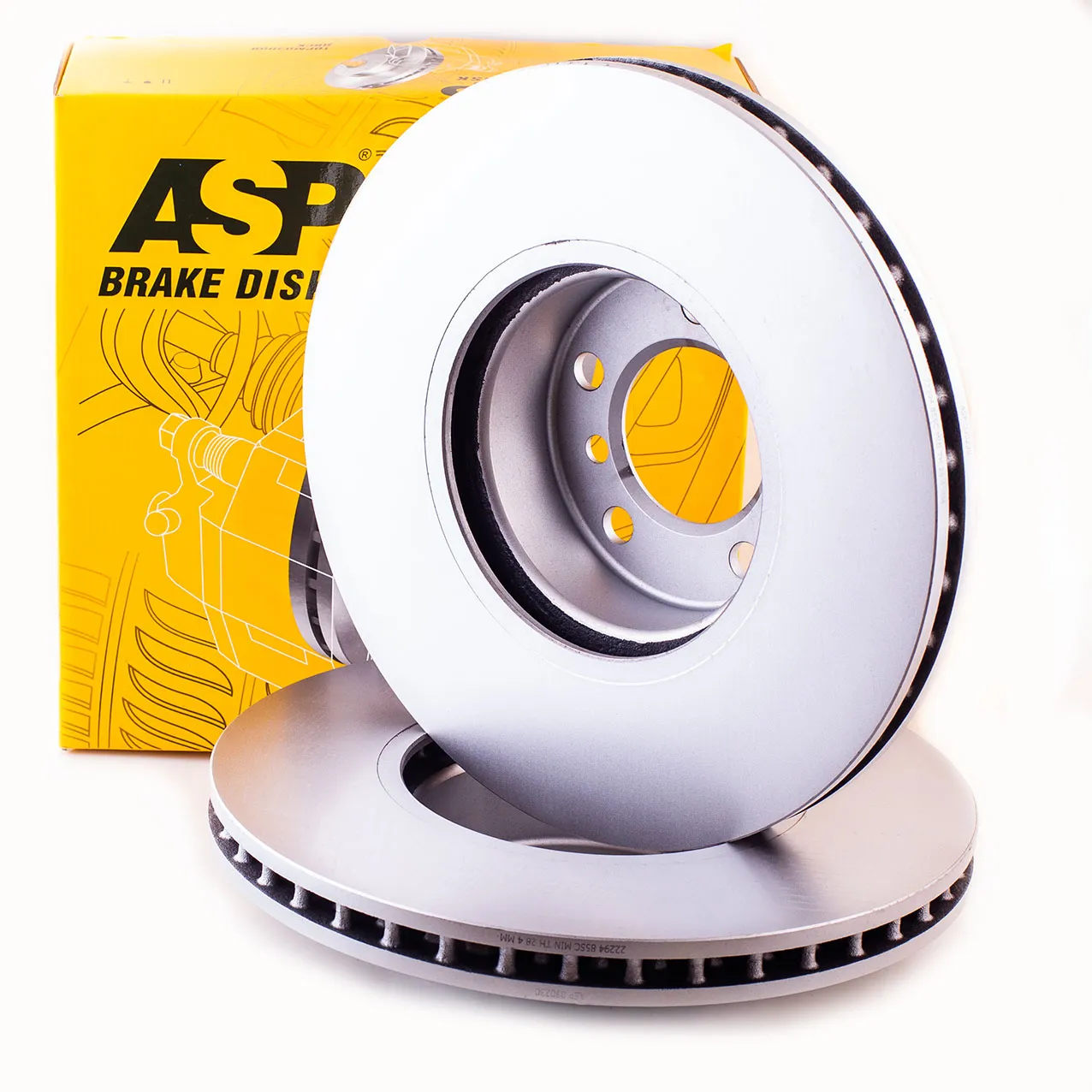 Диск тормозной передний ASP 030230