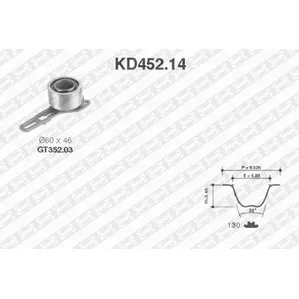 Рем.к-кт грм ford transit 2.5tddi 91-00 SNR KD452.14
