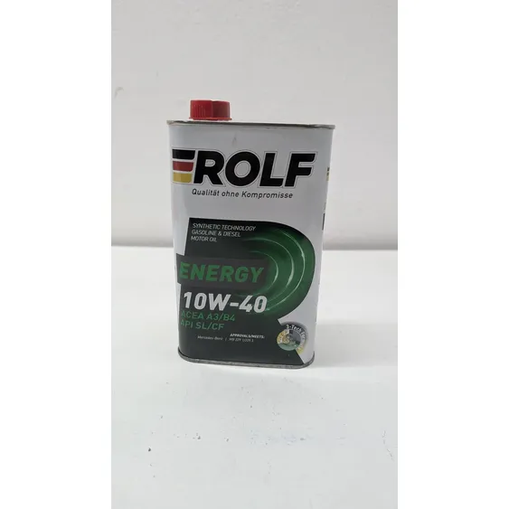 Масло моторное ROLF ENERGY 10W-40 полусинтетическое 1 л УЦЕНКА! 322232-N2