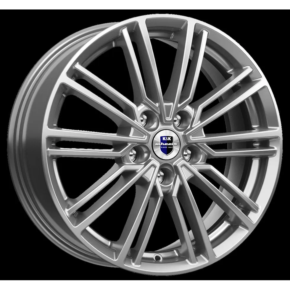 Диск литой R17 7J 5x108/67.1 ET40 КИК Эрфурт Дарк платинум 75595