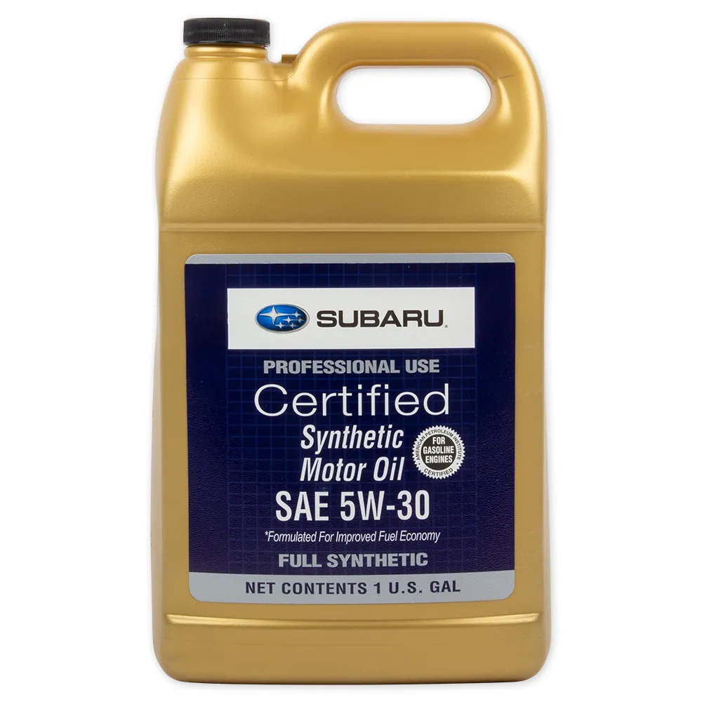 Масло моторное SUBARU Motor Oil 5W-30 синтетическое 3,78 л SOA42-7V1415