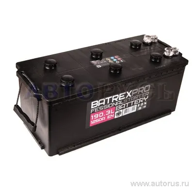Аккумулятор BATREX Standart 190 А/ч L+(3) 513x223x223 B EN 1250 А