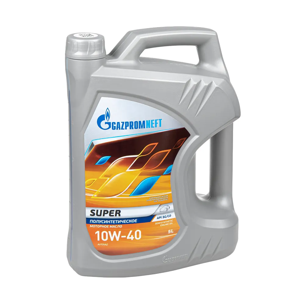 Масло моторное Gazpromneft Super 10W-40 полусинтетическое 5 л 253142143