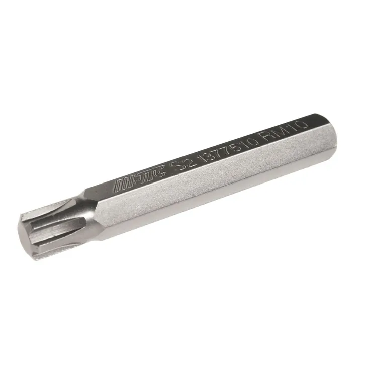 Бита 10 мм RIBE М10x75 мм удлиненная S2 JTC-1377510