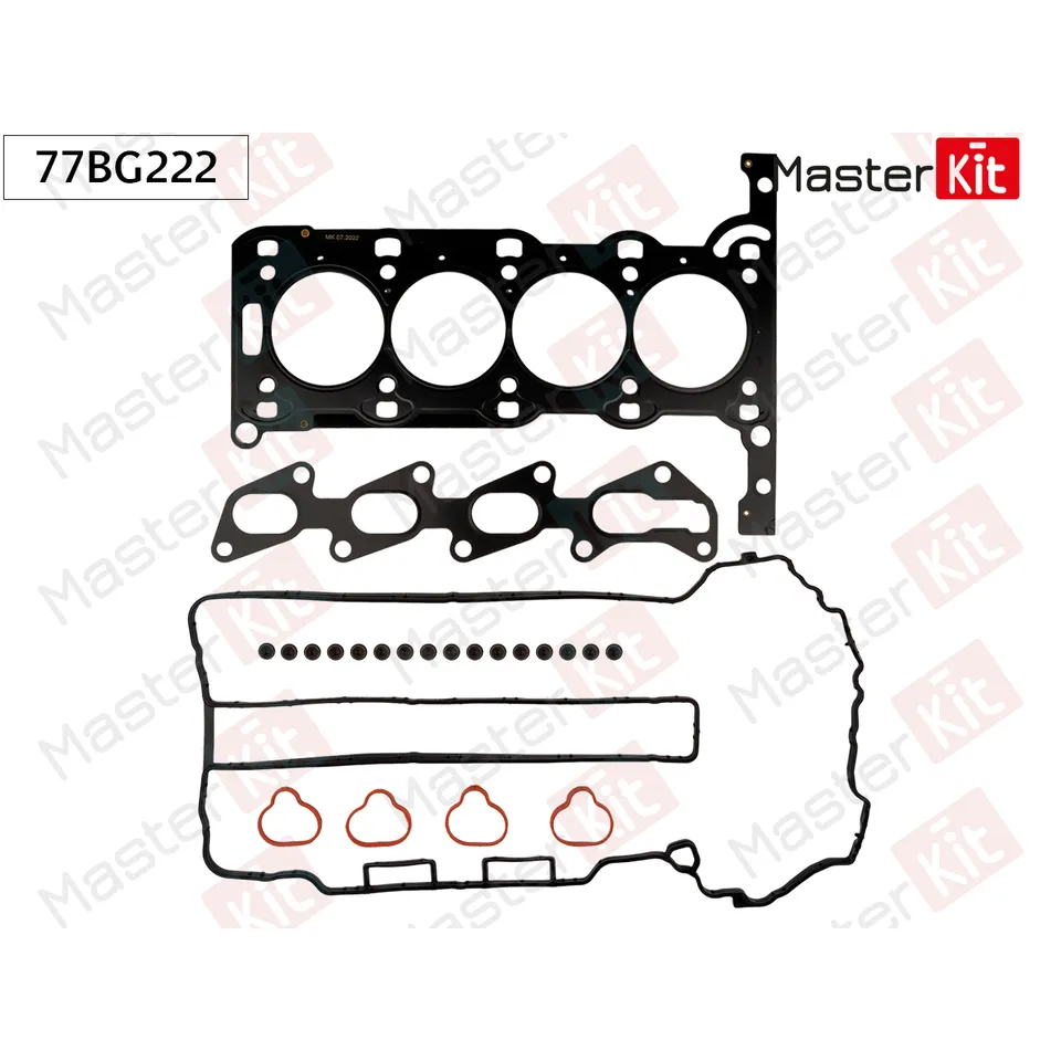Комплект прокладок ГБЦ OPEL Z12XE MASTERKIT 77BG222