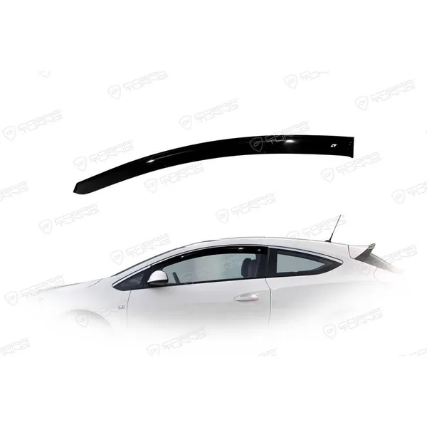 Дефлектора на окна Opel Astra J GTC 3d 2011EuroStandard деф.окон Cobra Tuning OE12711