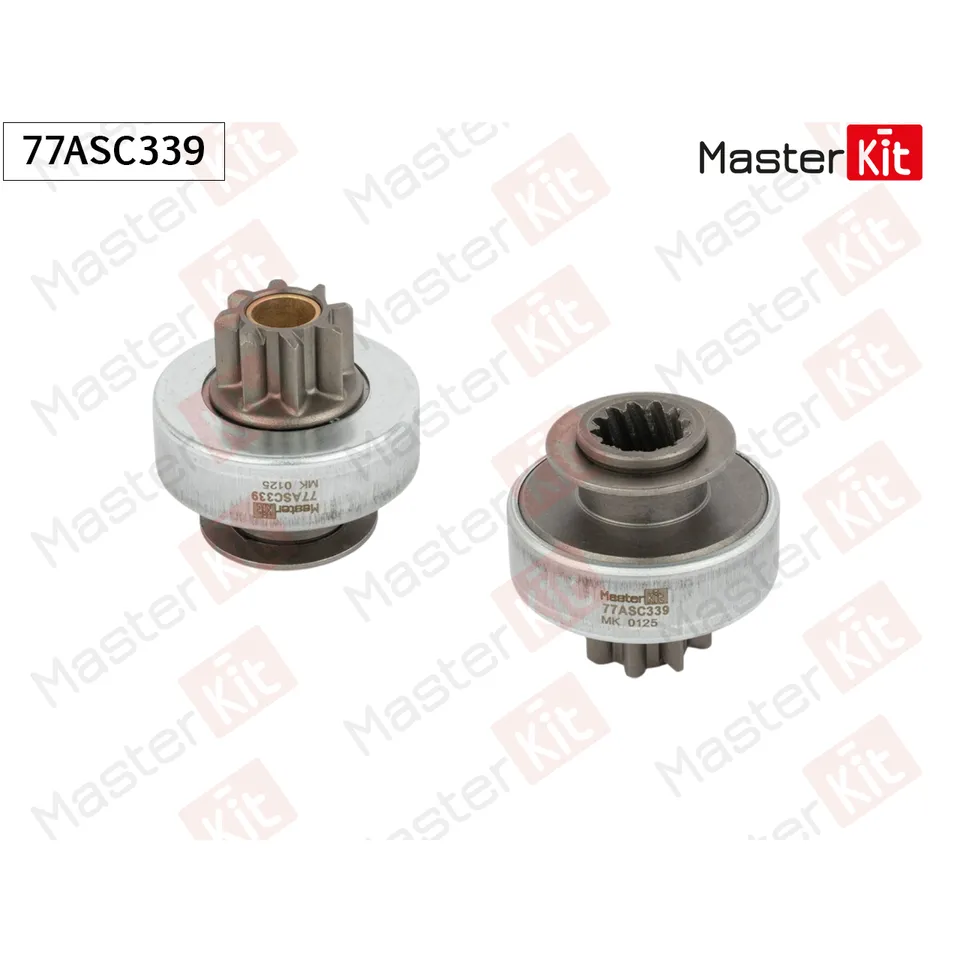 Бендикс стартера RENAULT LOGAN, PEUGEOT 307 MASTERKIT 77ASC339