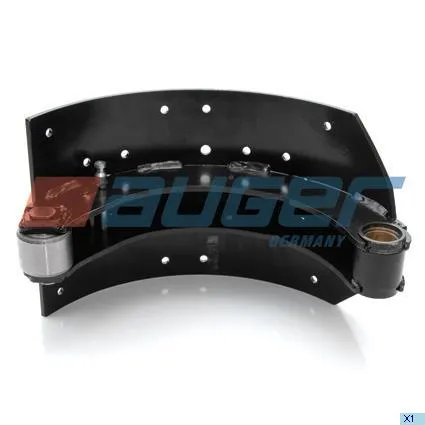 Колодка тормозная мм с роликом заклепок AUGER 65420