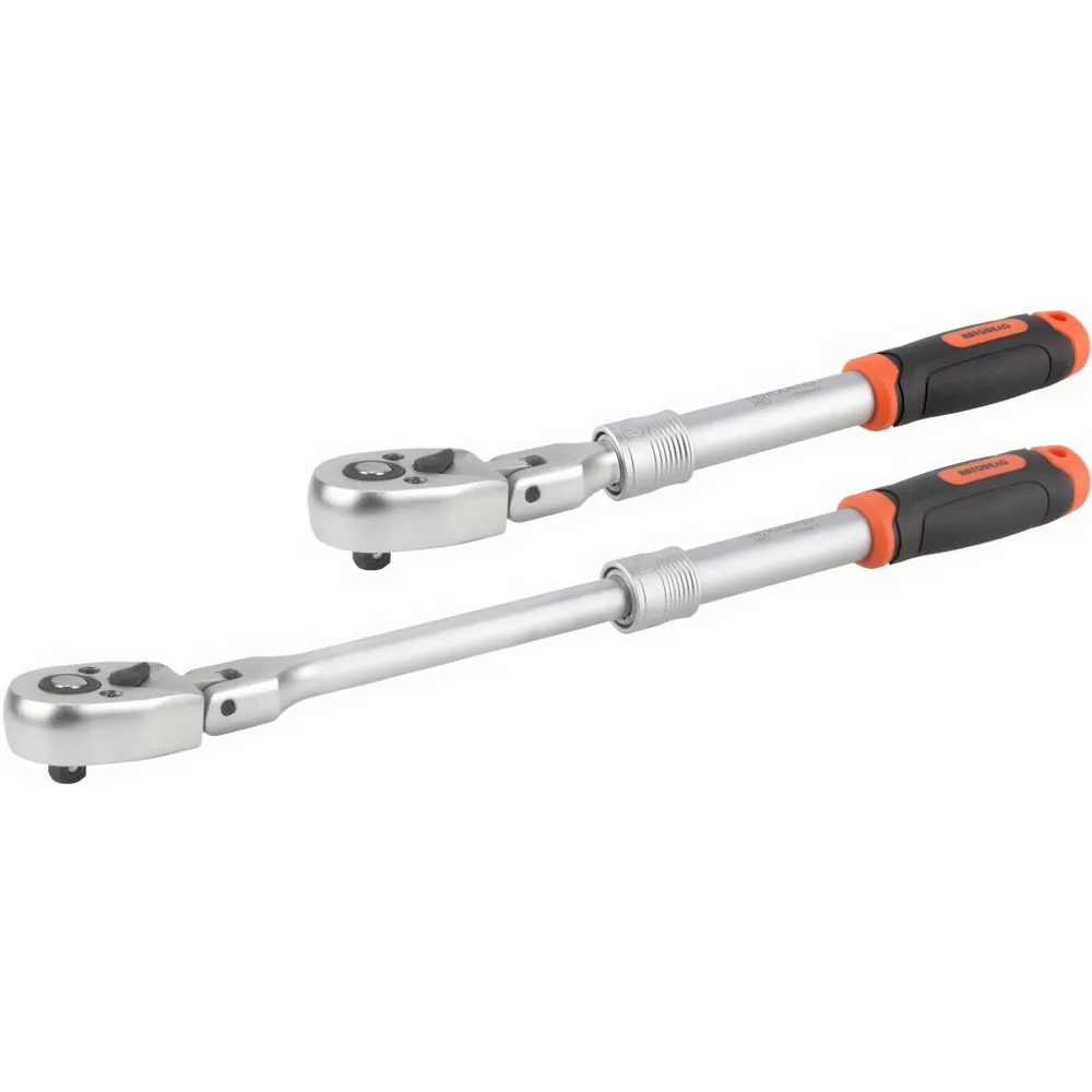 трещотка телескопическая шарнирная 1/4 (72 зубца, 5град) АвтоDело PRO (39597)