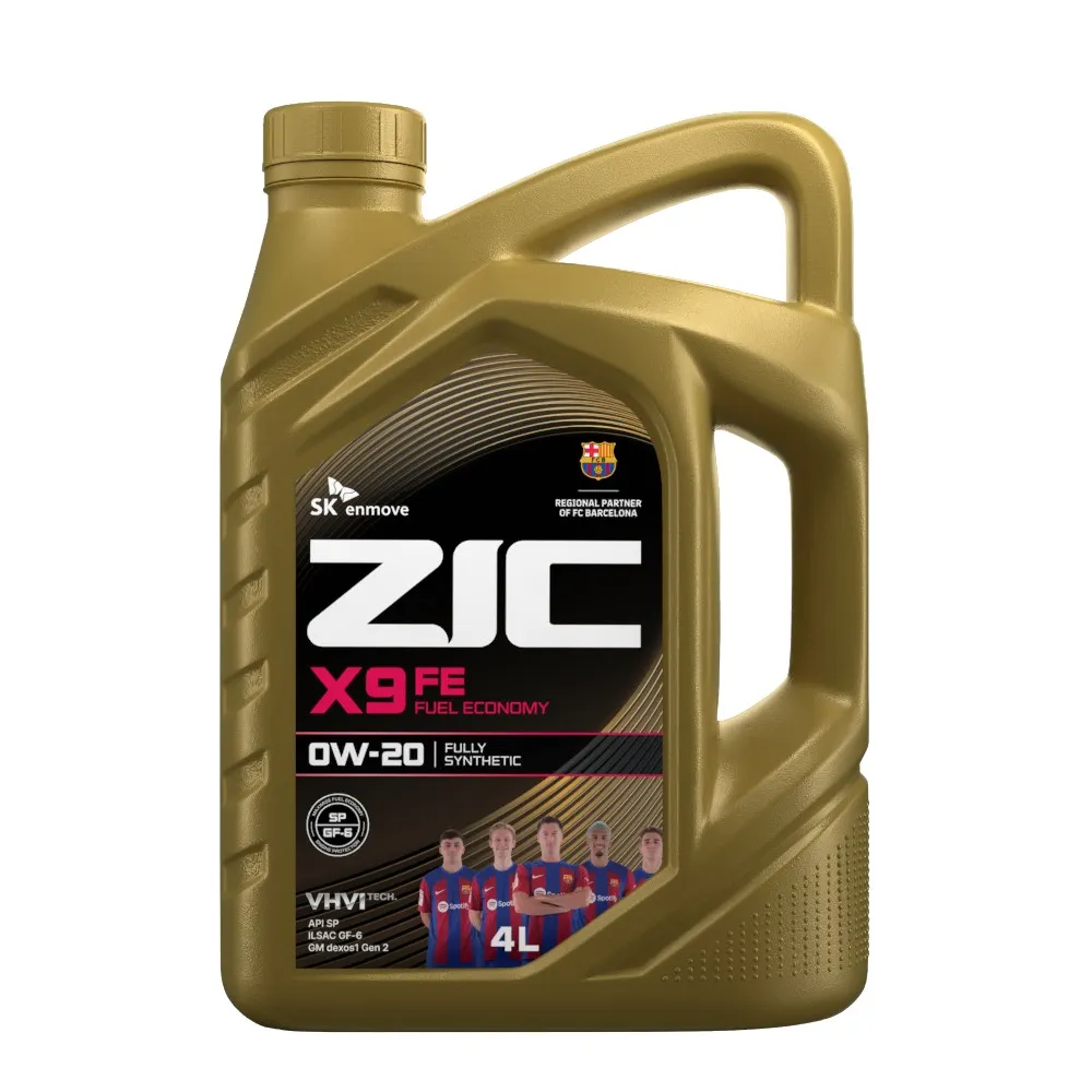 Масло моторное ZIC X9 FE 0W-20 синтетическое 4 л УЦЕНКА! 162684-N0