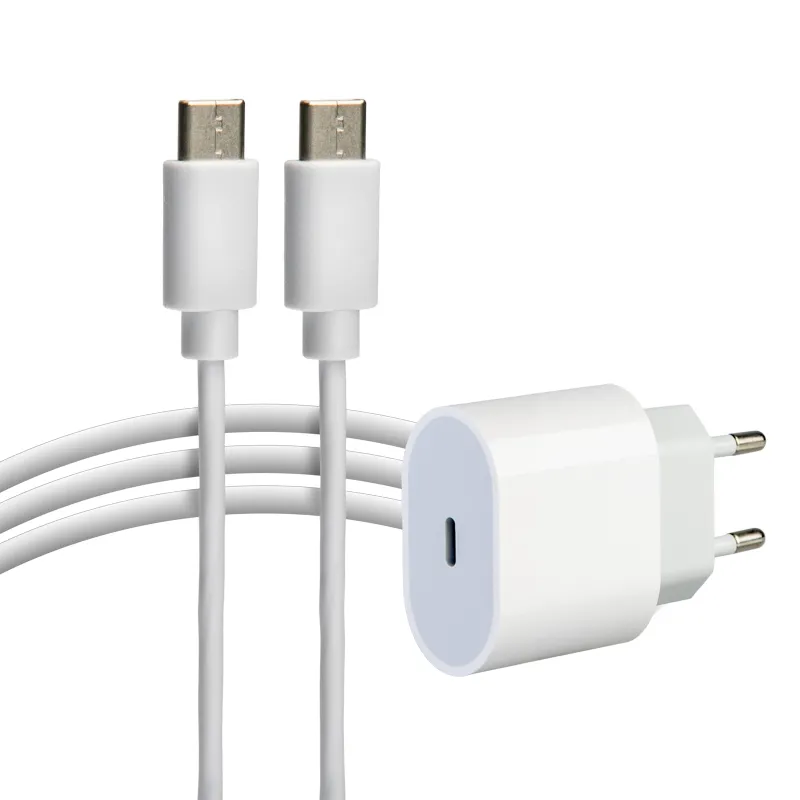 Сетевое зарядное устройство USB-C, 20Вт в комплекте с кабелем USB-C - USB-C REXANT 16-0233-4