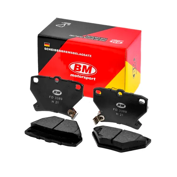 Колодки тормозные дисковые задние для TOYOTA COROLLA BM FD 3389