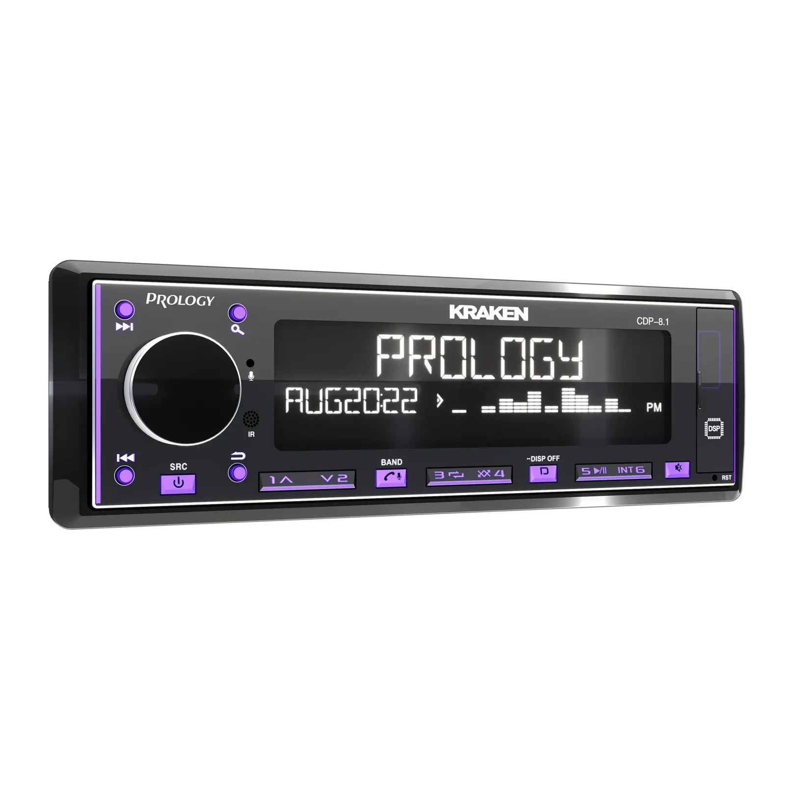 Автомагнитола Prology CDP-8.1 KRAKEN 8 каналов, 65 Ватт, BT PROLOGY CDP-8.1 KRAKEN