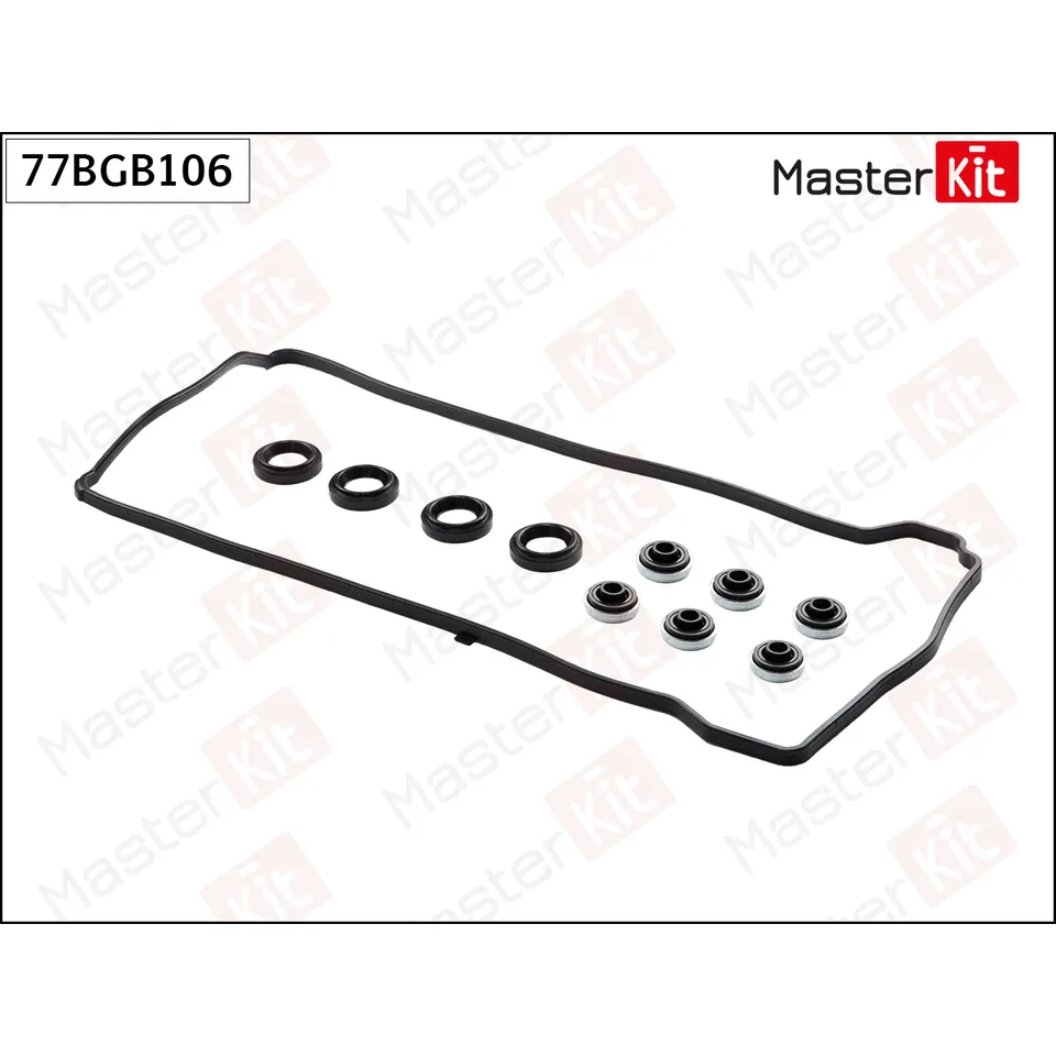 Прокладка клапанной крышки HONDA K20A, K20A1, K20A4, K24A, K24Z1 MASTERKIT 77BGB106
